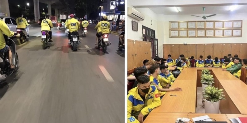 Be group lên tiếng vụ nhóm tài xế gây rối trật tự công cộng. Ảnh: Công an TP Hà Nội.