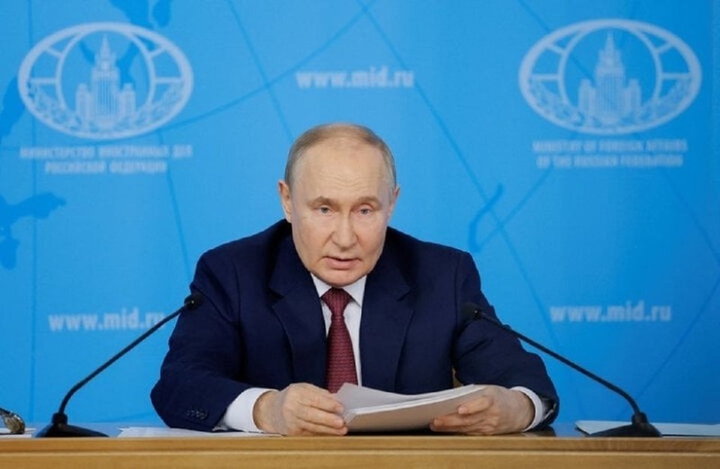 Tổng thống Nga Vladimir Putin. Ảnh: Reuters