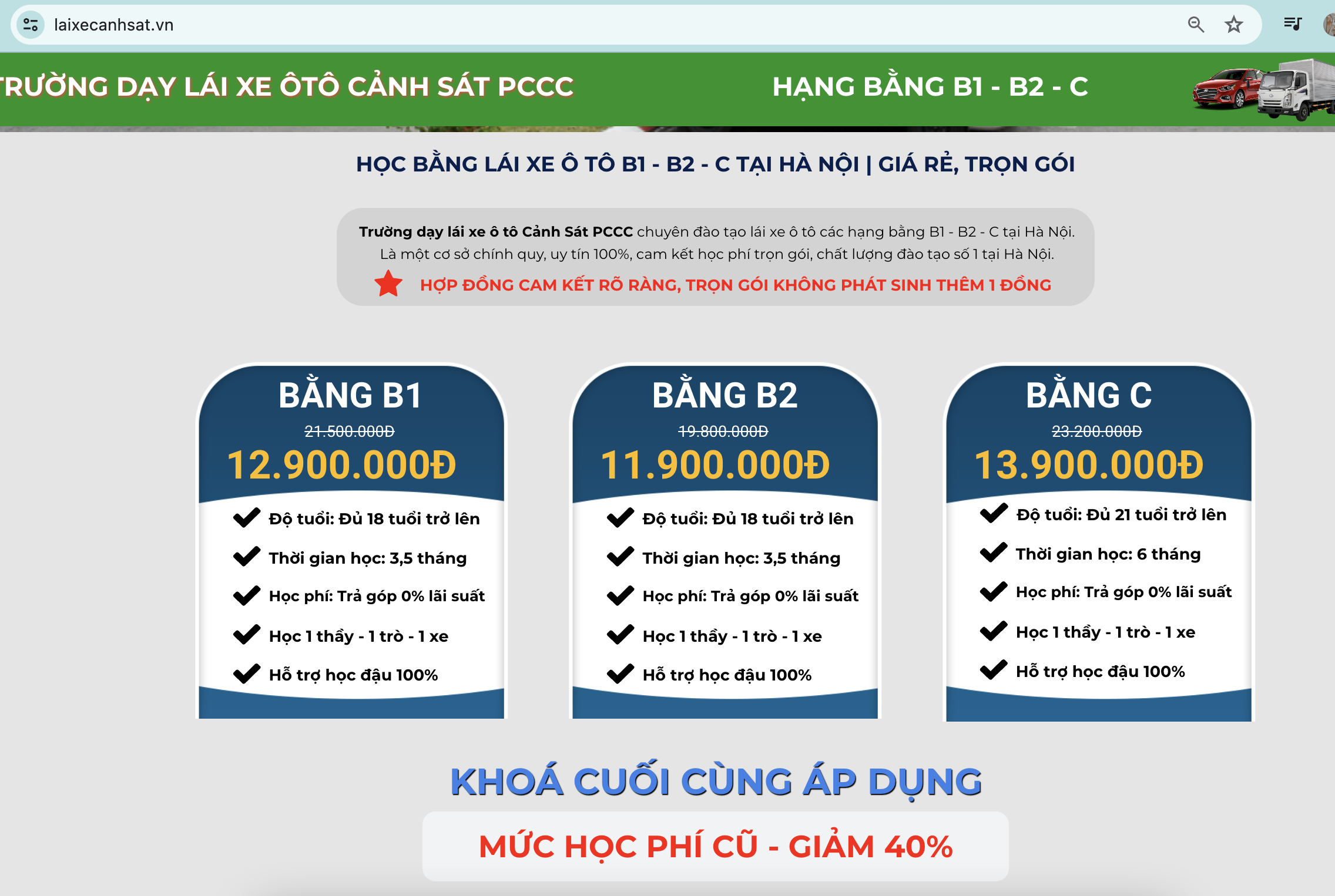 Dân sinh - Mạo danh trường dạy lái xe đại học Phòng cháy chữa cháy 