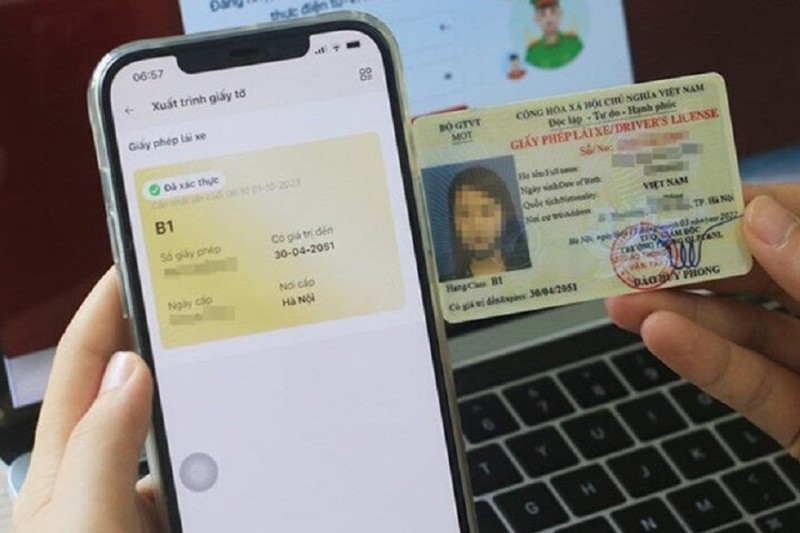 Không tích hợp giấy phép lái xe trên VneID, có xử bị phạt?- Ảnh 1.