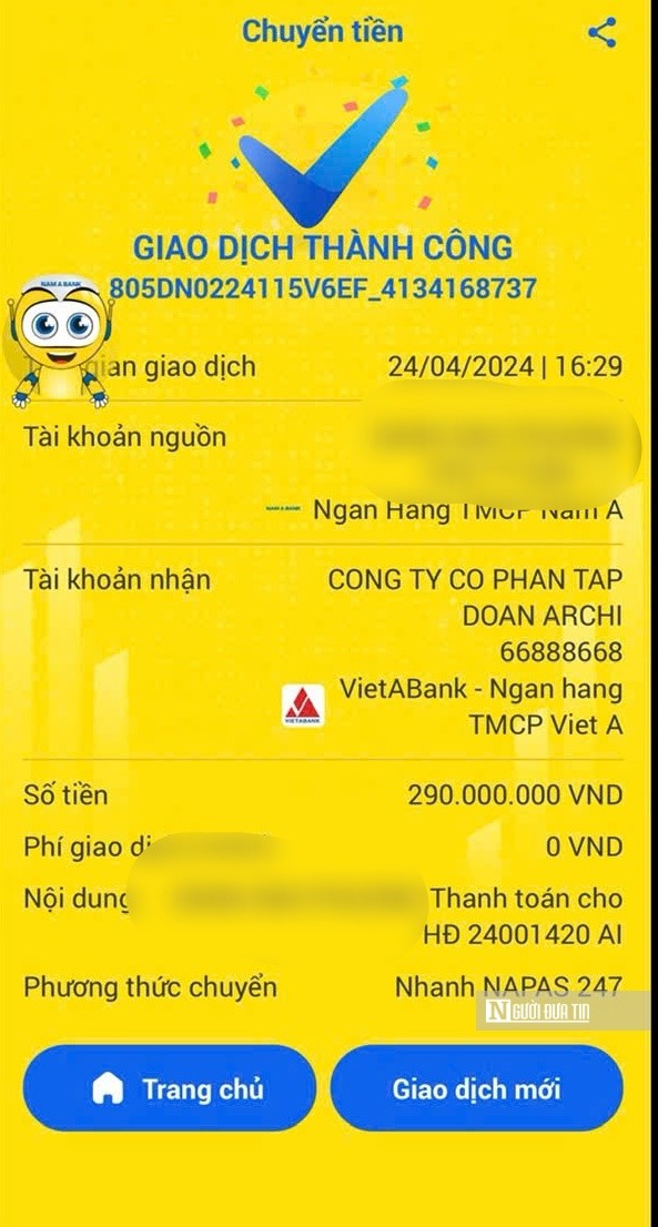 Cần điều tra, làm rõ việc bán thẻ nghỉ dưỡng của Tập đoàn Archi Group- Ảnh 4. Cần điều tra, làm rõ việc bán thẻ nghỉ dưỡng của Tập đoàn Archi Group- Ảnh 4.