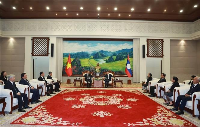 Tổng Bí thư Tô Lâm viếng đồng chí Khamtay Siphandone- Ảnh 3. Tổng Bí thư Tô Lâm viếng đồng chí Khamtay Siphandone- Ảnh 3.