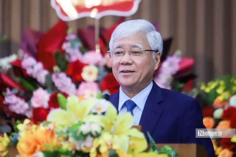 Đồng chí Đỗ Văn Chiến phát biểu tại Lễ kỷ niệm.
