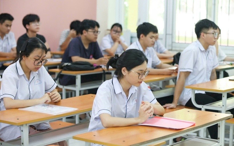 Thí sinh tham dự kỳ thi tốt nghiệp THPT năm 2025. Ảnh: Phụ nữ Việt Nam