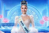 Đương kim Hoa hậu Thế giới Opal Suchata lần đầu đến Việt Nam, trực tiếp dự chung kết Miss World Vietnam