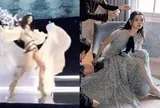 Từng ngã giữa show diễn gây chấn động thế giới, siêu mẫu Hề Mộng Dao giờ làm cô dâu trong đám cưới cổ tích với thiếu gia hào môn
