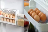 Để trứng ở cánh cửa tủ lạnh tưởng tiện nhưng lại là sai lầm nhiều người mắc phải