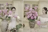Không cần mâm cỗ xa hoa, "mỹ nhân nụ cười" Hương Liên vẫn gây chú ý bởi một chi tiết "ghi điểm" trong ngày Rằm tháng 7