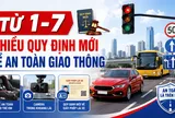 Người dân cần lưu ý 4 quy định mới về giao thông áp dụng từ 1/7