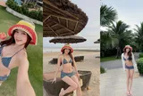 Nóng hơn mùa hè, Thiều Bảo Trâm khoe 3 vòng cuốn hút với bikini nhỏ xíu, sắc vóc tuổi 32 khiến dân mạng chú ý