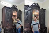 NSƯT Chí Trung bất ngờ rao bán hàng loạt đồ đạc, thanh lý nội thất gỗ chạm khắc tinh xảo