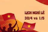 BNV Chốt không có phương án hoán đổi để nghỉ liền 09 ngày trong dịp lễ Giỗ tổ Hùng Vương, 30/4 và 1/5 năm 2026 đối với CBCCVC và NLĐ ra sao?
