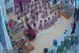 Clip 57 giây ghi lại cảnh gây phẫn nộ tại một lớp mầm non ở Hà Tĩnh