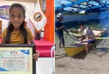 Bơi hơn 5 tiếng giữa biển động, cứu sống 3 người sau vụ lật thuyền, bé gái 12 tuổi khiến nhiều người khâm phục