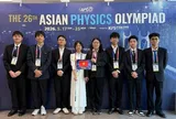 Việt Nam thắng lớn tại Olympic Vật lí Châu Á 2026 với 8/8 học sinh đoạt huy chương