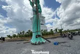 Sau nhiều tranh cãi, bức tượng "Nữ thần Khai phóng" cao hơn 9 m tại Tây Ninh đã được tháo dỡ