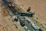 Thảm kịch trên “điểm đen” giao thông tại Syria: 35 người tử vong, trực thăng khẩn cấp tới hiện trường