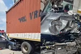 Xe SUV tông vào đuôi xe tải khiến 3 người trong 1 gia đình thiệt mạng, nguyên nhân ban đầu được cho là tài xế ngủ gật: Hình ảnh tại hiện trường khiến nhiều người xót xa