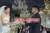 Giữa đám cưới sang trọng, gương mặt và hành động "kỷ lạ" này của chú rể khiến cô dâu rơi vào cảnh khó xử, khách mời khó hiểu
