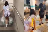 Bé gái 11 tuổi chật vật xách 24 lon bia cùng chiếc cặp sách bị hỏng, câu trả lời khi được đề nghị giúp đỡ khiến người xung quanh chú ý, lập tức báo cảnh sát