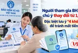 Người tham gia BHXH chú ý thay đổi từ 1/9: Đặc biệt lưu ý “4 không” để tránh mất tiền