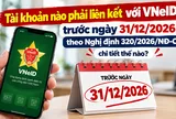 Tài khoản nào phải liên kết với VNeID trước ngày 31/12/2026 theo Nghị định 320/2026/NĐ-CP chi tiết?