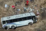 Xe buýt chở khách lật nhào ở Mexico, 11 người thiệt mạng, 31 người bị thương
