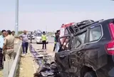 Kinh hoàng SUV vượt ẩu trên cao tốc: 5 cảnh sát tử vong, xe nát bét sau cú lật