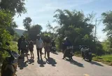 Hiện trường vụ ô tô đâm xe máy chạy cùng chiều, bà tử vong tại chỗ, cháu trai 5 tuổi tử vong