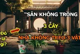 Người xưa dặn: "Trước sân không trồng 3 cây, trong nhà không treo 3 vật", chớ có làm sai