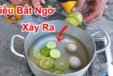 Tại sao bạn nên thả vài lát chanh tươi vào nồi luộc trứng?
