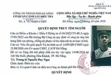 Công an thông báo truy tìm ông Nguyễn Đức Kiên SN 1993