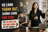 Vợ càng thành đạt, chồng càng khó chịu: Vậy vợ kiếm tiền giỏi hơn chồng có tốt không?