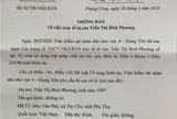 Truy tố Trần Thị Bích Phương SN 1997