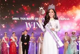 Đại diện Việt Nam - Vân Phạm xuất sắc đăng quang Mrs. Tourism Queen International 2026