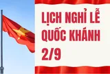 Tin vui cho người lao động: Kỳ nghỉ dài nhất năm 2026 đã chốt lịch