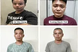 Gây náo loạn chợ hoa Quảng An lúc nửa đêm, Nguyễn Hắc Long cùng 3 đồng phạm bị khởi tố