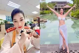"Vàng Anh" Minh Hương giờ ra sao? Tuổi 40 xinh đẹp, mang quân hàm Đại úy Công an