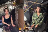 Nguyễn Thị Kiều Dung và Nguyễn Hoàng Trung bị bắt khi đang "làm chuyện mờ ám" trong một căn nhà ở Vĩnh Long