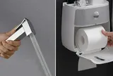 Nên dùng vòi xịt hay lau giấy sau khi đi vệ sinh tốt hơn?