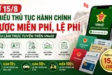 Từ 15/8, người dân được miễn, giảm nhiều loại phí và lệ phí nếu làm điều này