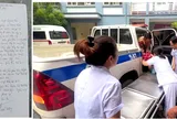 Đang trên đường đi làm, nữ công nhân bất ngờ ngã bất tỉnh, may mắn gặp "ân nhân"