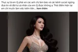 Á hậu Vũ Thúy Quỳnh nói gì về tin đồn mang thai với Đức Phạm?