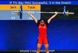 Cử tạ trẻ Việt Nam ghi dấu ấn, Mấu Thị Bảy giành cú đúp HCĐ