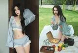 Hotgirl Tây Ninh 18 tuổi đã khiến chàng cầu thủ vượt 1.700km theo đuổi, khoe vóc dáng nuột nà sau sinh