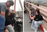 Đại úy công an vượt lan can cầu Cần Thơ, kịp thời cứu người phụ nữ định nhảy cầu