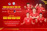 Vé trực tiếp trận bán kết lượt về giữa Việt Nam và Malaysia chính thức mở bán