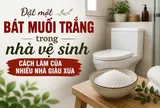 Đặt một bát muối trắng trong nhà vệ sinh: Cách làm của nhiều nhà giàu xưa có công dụng hữu ích