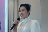 Hoa hậu Đỗ Hà bất ngờ trở thành tâm điểm khi xuất hiện tại một sự kiện giải trí