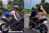 Trục xuất vĩnh viễn nữ du khách khỏi Việt Nam, sau loạt video lái mô tô trong tư thế nguy hiểm